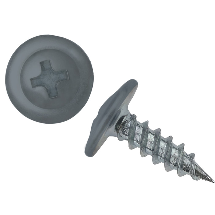 Саморез ПШ 4,2х13 (1000шт) шлиц PH2 RAL 7001