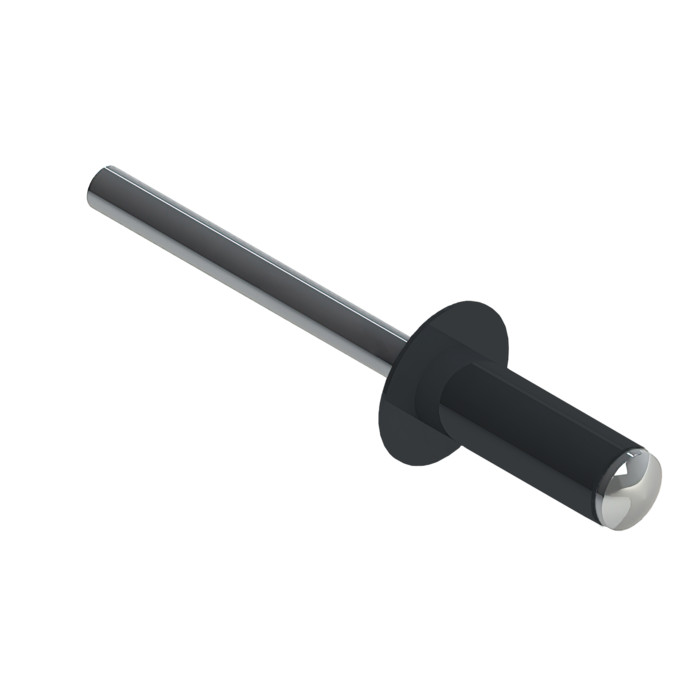 Заклёпка вытяжная Daxmer 4,0х10 RAL 7016 (1000шт) алюм/сталь