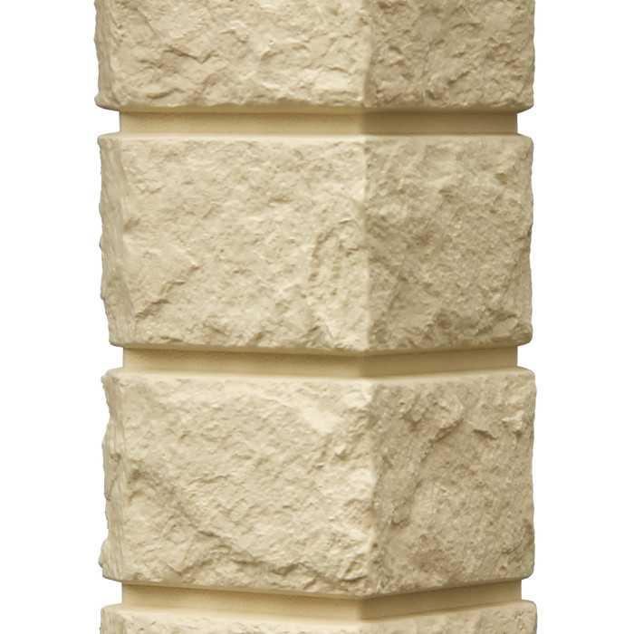 Угол наружный Grand Line Колотый камень Стандарт Бежевый